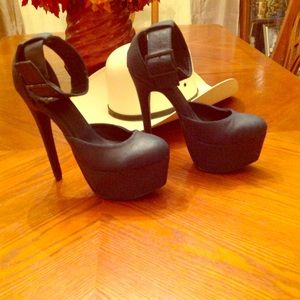 Women shoes FRH blue size 8